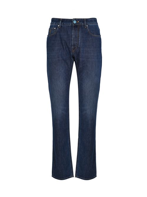 Jeans Ravello in denim scuro HAND PICKED | RAVELLO_03461  W1001_Lav. 1